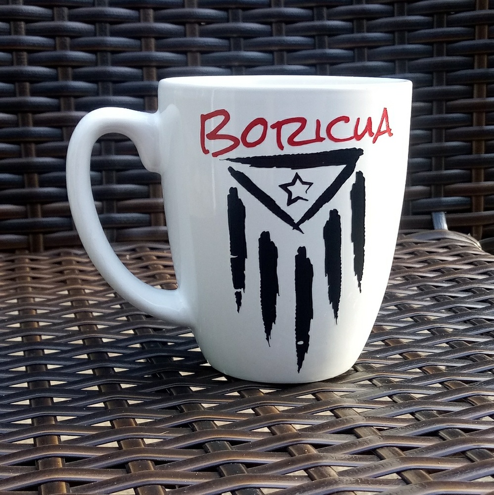 Boricua coffee mug